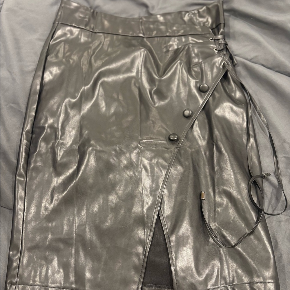 Stylish Gray Women's Skirt